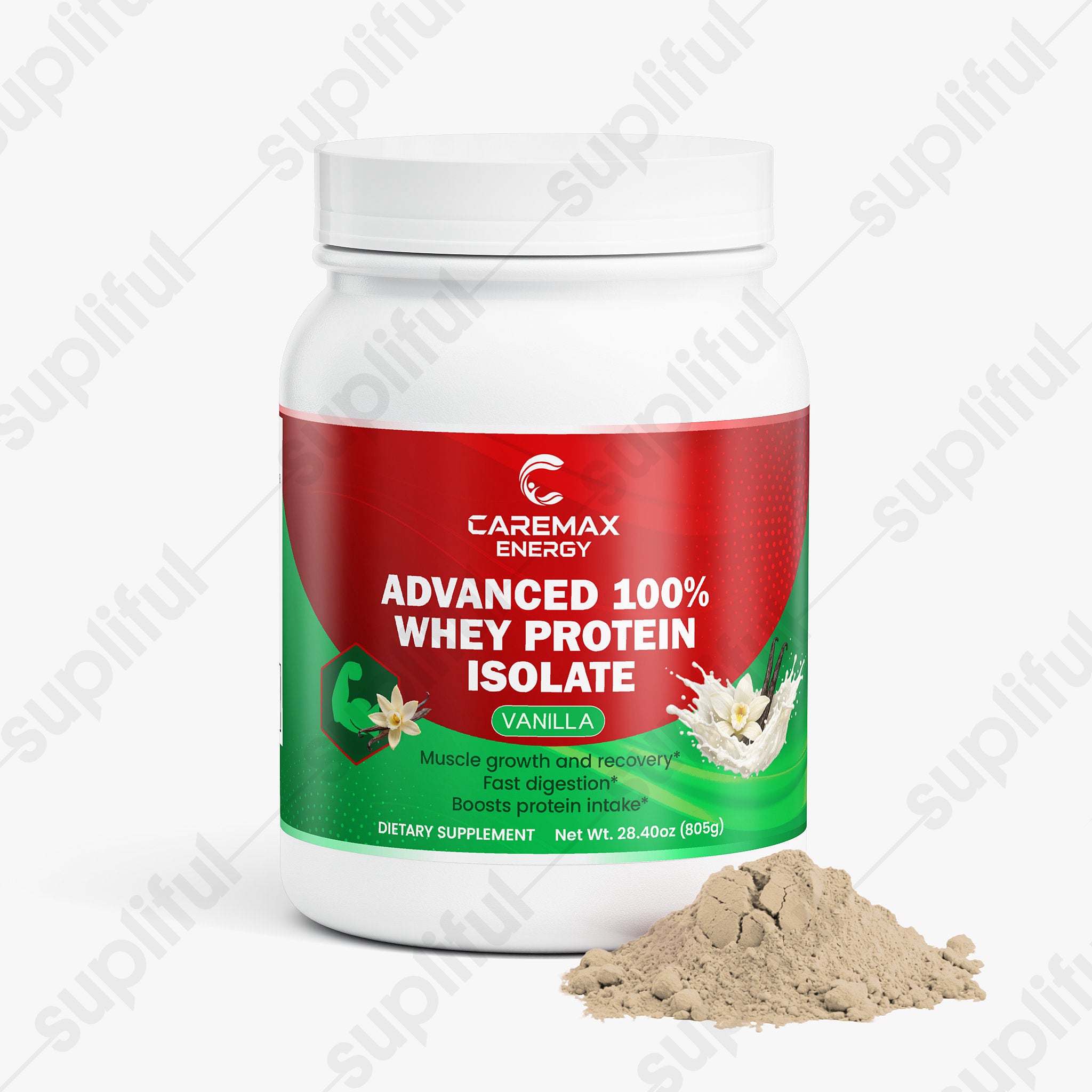 Advanced 100% Whey Protein Isolate (Vanilla)